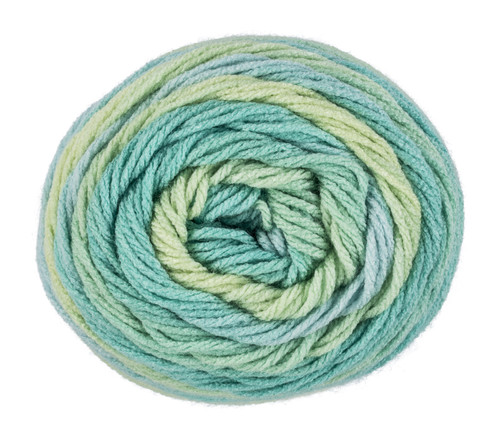 6 Pack - Red Heart Super Saver Yarn 2 Pack-Seaside Ombre - 5A002LN2-1GN7B