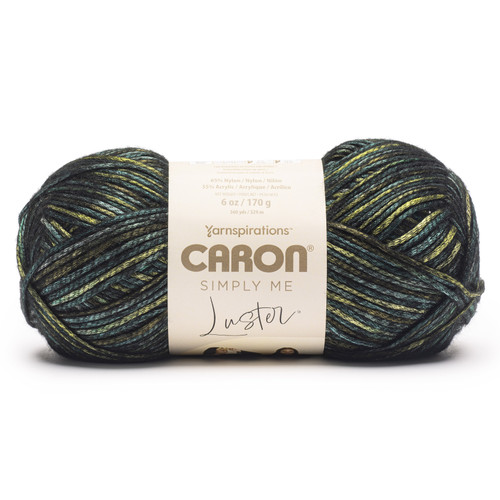 2 Pack - Caron Simply Me Yarn Luster-Malachite - 5A002X8S-1GY9B - 057355568679