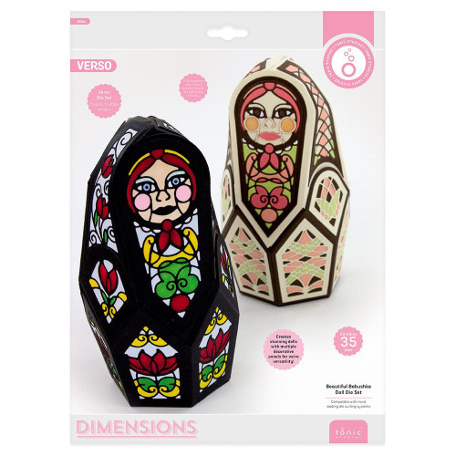 Tonic Studios Die Set-Beautiful Babushka Doll - 4608E - 5056190946081