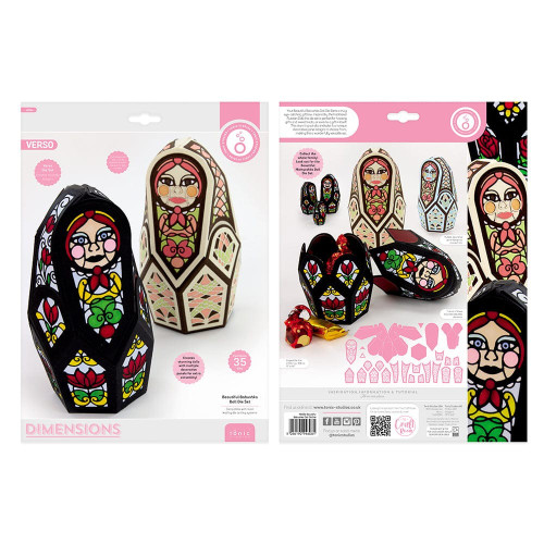 Tonic Studios Die Set-Beautiful Babushka Doll - 4608E Tonic Studios Die Set-Beautiful Babushka Doll - 4608E