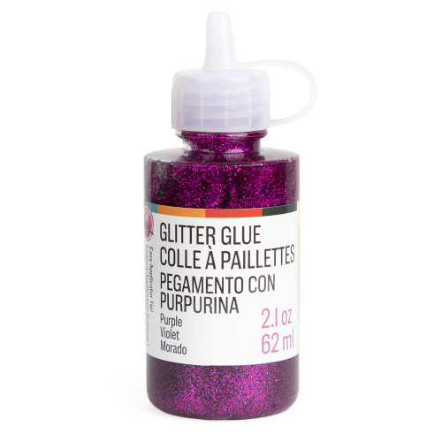 CousinDIY Glitter Glue 2.1oz-Purple - 5A002XX4-5082 - 191648185751