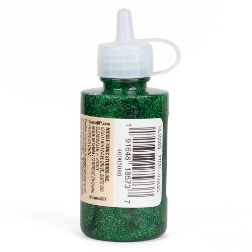 CousinDIY Glitter Glue 2.1oz-Laser Green - 5A002XX4-1GYHG CousinDIY Glitter Glue 2.1oz-Laser Green - 5A002XX4-1GYHG