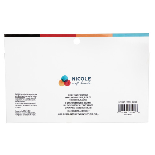 CousinDIY Glitter Glue Pens 0.3oz 15/Pkg-Multi-Colored - 5A002XPR-1GYHH