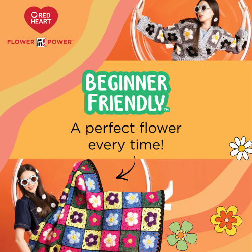 8 Pack - Red Heart All in ONE Flower Power Yarn 3 Pack-Red Hot Phlox - 5A002LNT-1GN8W 8 Pack - Red Heart All in ONE Flower Power Yarn 3 Pack-Red Hot Phlox - 5A002LNT-1GN8W