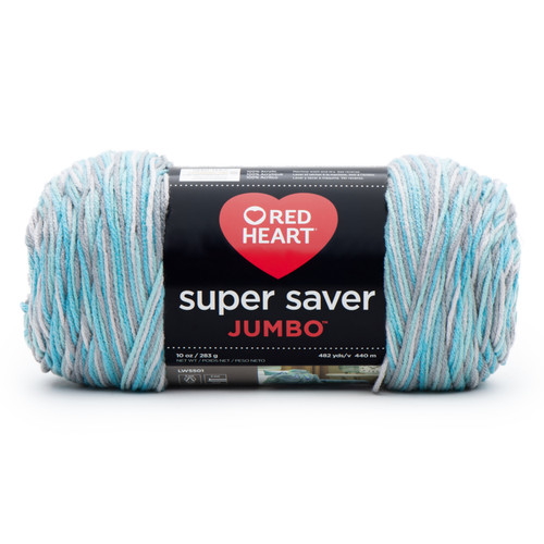6 Pack - Red Heart Super Saver Yarn 2 Pack-Icelandic - 5A002LLK-1GN9Y