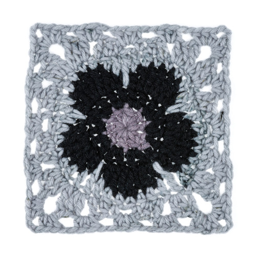 8 Pack - Red Heart All in ONE Flower Power Yarn 3 Pack-Black Dahlia - 5A002LJJ-1GN6T 8 Pack - Red Heart All in ONE Flower Power Yarn 3 Pack-Black Dahlia - 5A002LJJ-1GN6T