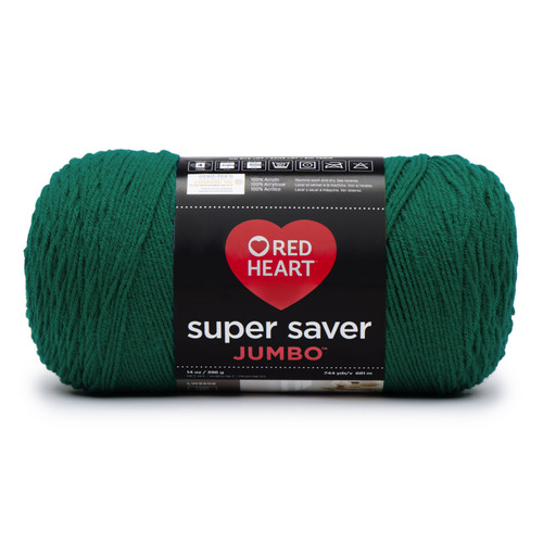 6 Pack - Red Heart Super Saver Yarn 2 Pack-Paddy Green - 5A002LLR-1GN73