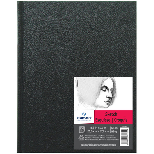 Canson Artist Series Sketch Book 8.5"X11"-Hardbound, 108 Sheets - 5A003671-1H7BS - 3148955711590 Canson Artist Series Sketch Book 8.5"X11"-Hardbound, 108 Sheets - 5A003671-1H7BS - 3148955711590