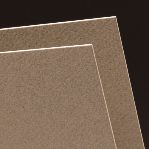 Canson Mi-Teintes Board 16"X20" 5/Pkg-Felt Gray - 5A00366B-1H7C8 - 3148955703403