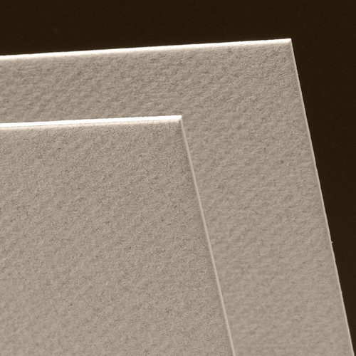 Canson Mi-Teintes Board 16"X20" 5/Pkg-Flannel Gray - 5A00366B-1H7CC - 3148955703199