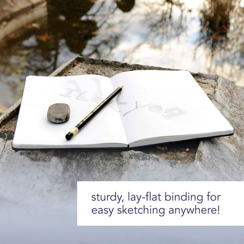 Canson Artist Series Sketch Book 11"x14"-Hardbound, 90 Sheets - 5A003668-1H7CM