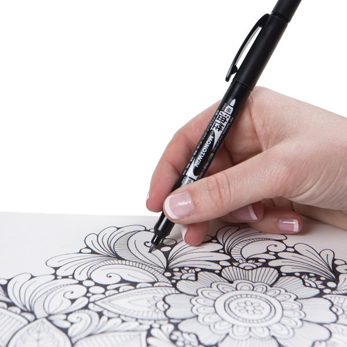 Tombow Mono Twin Permanent Marker-Black - 5A0036PS-1H7YB Tombow Mono Twin Permanent Marker-Black - 5A0036PS-1H7YB