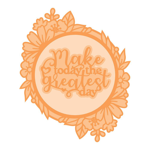 Tonic Studios Foliage Frames & Inspiring Sentiments Die Set- - DB071