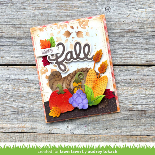 Lawn Cuts Custom Craft Dies-Cornucopia - 5A0036GH-1H7LK