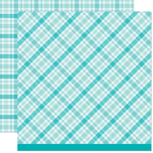 Lawn Fawn Favorite Flannel Fall Paper-Peppermint Tea - 5A0036HT-1H7M5