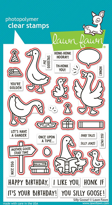 Lawn Cuts Custom Craft Dies-Silly Goose! - 5A0036G6-1H7M8