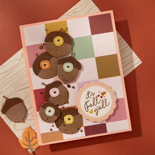 Spellbinders Chipboard Die Cut Stickers by Kelly Bangs-Autumn Archive - 5A0036JL-1H7NT Spellbinders Chipboard Die Cut Stickers by Kelly Bangs-Autumn Archive - 5A0036JL-1H7NT