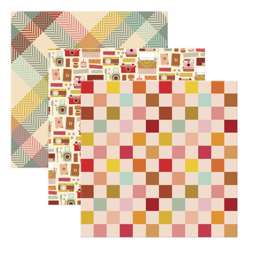 Spellbinders 12x12" in Printed Paper by Kelly Bangs-Autumn Archive - 5A0036JX-1H7PG