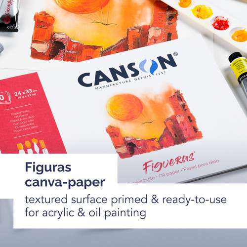 Canson Aritst Series Canva Paper Pad 12"X16"-Fold Over, 10 Sheets - 5A00369N-1H7HZ Canson Aritst Series Canva Paper Pad 12"X16"-Fold Over, 10 Sheets - 5A00369N-1H7HZ