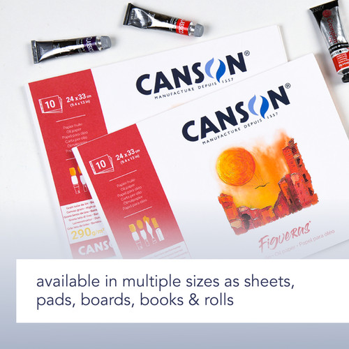 Canson Aritst Series Canva Paper Pad 12"X16"-Fold Over, 10 Sheets - 5A00369N-1H7HZ Canson Aritst Series Canva Paper Pad 12"X16"-Fold Over, 10 Sheets - 5A00369N-1H7HZ