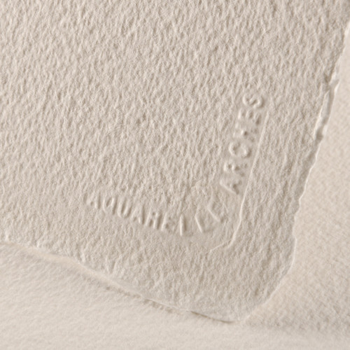 Arches Watercolor Rough Natural White 22"X30" 5/Pkg-300lb - 5A00367S-1H7DK - 3700417147837