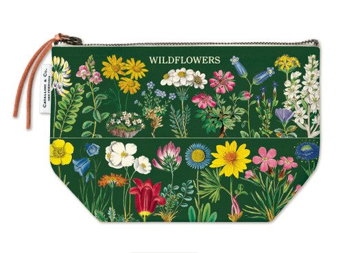 Cavallini Vintage Pouch-Wildflowers 2 - 5A0035PH-1H6ZT - 9781639474929