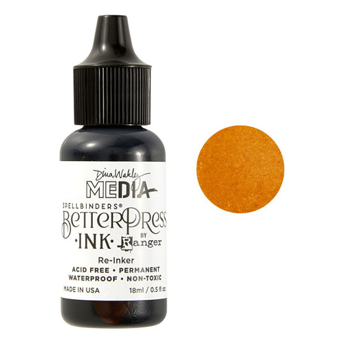 Spellbinders BetterPress Reinker 0.5oz By Dina Wakley-Cheddar - 5A0035NY-1H6YP - 810176105818
