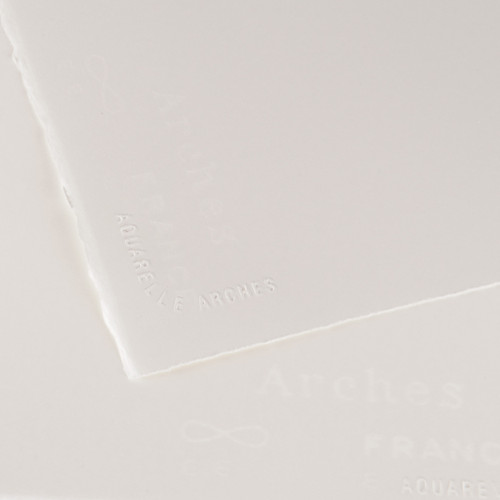 Arches Watercolor Hot Pressed Bright White 22"X30"-140lb - 5A0036BT-1H7FX - 3700417145260