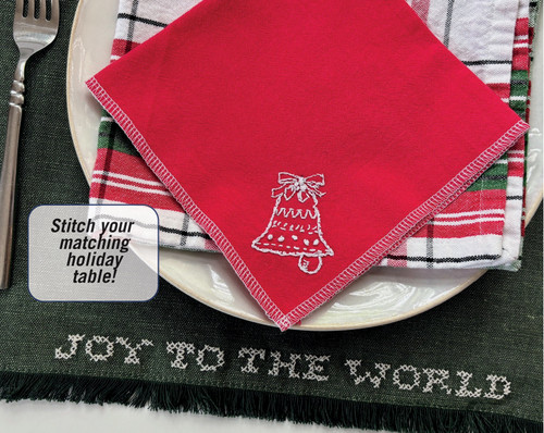 Jolly Santa Stick 'N Stitch Embroidery Pattern Collection-Jingle - 5A0035QC-1H729 Jolly Santa Stick 'N Stitch Embroidery Pattern Collection-Jingle - 5A0035QC-1H729