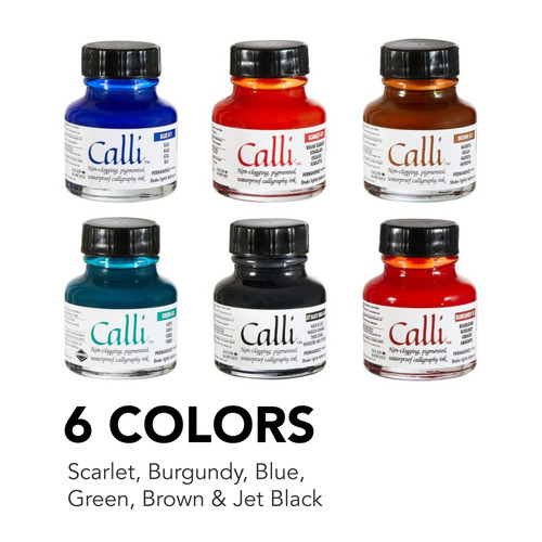 Daler-Rowney Calli Ink 29.5ml-Jet Black India - 5A00365Z-1H7GQ