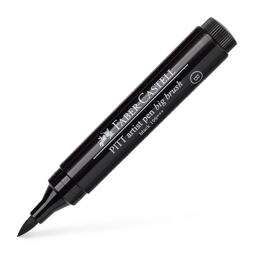 Faber-Castell Pitt Artist Brush Pen Big Brush 4ct-Black 199 - 5A0036CF-1H7JM