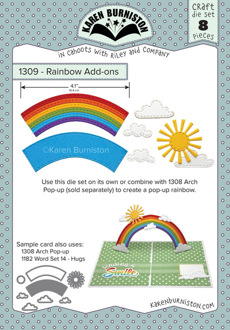 Karen Burniston Dies-Rainbow Add-ons - 5A0034J7-1H660 - 084282635372