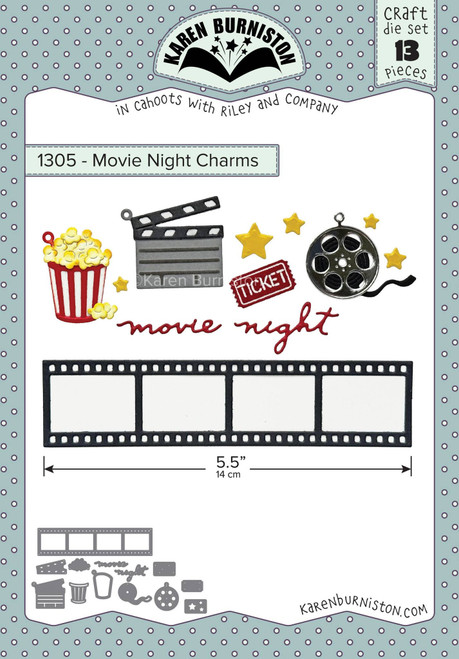 Karen Burniston Dies-Movie Night Charms - 5A0034HW-1H665 - 084282635334