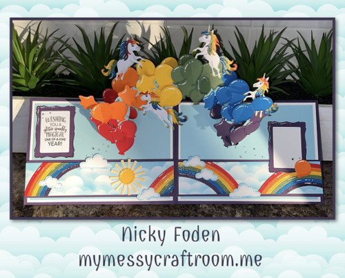 Karen Burniston Clear Stamps 3"x4"-Birthday Magic - 5A0034J5-1H663 Karen Burniston Clear Stamps 3"x4"-Birthday Magic - 5A0034J5-1H663