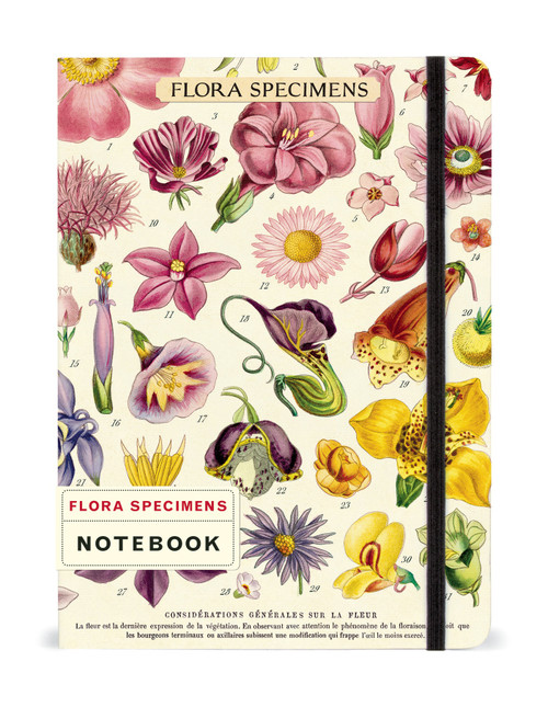 Cavallini Large Notebook-Floral Specimens - 5A0035PG-1H6ZM - 9781639474615