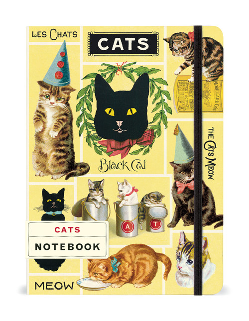 Cavallini Large Notebook-Cats - 5A0035PG-1H6ZQ - 9781639474462 Cavallini Large Notebook-Cats - 5A0035PG-1H6ZQ - 9781639474462