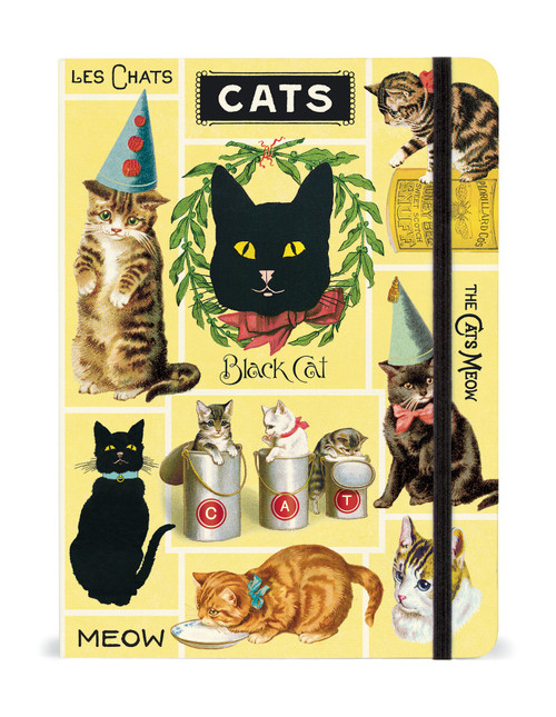 Cavallini Large Notebook-Cats - 5A0035PG-1H6ZQ Cavallini Large Notebook-Cats - 5A0035PG-1H6ZQ