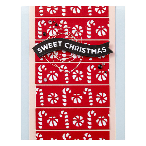 Spellbinders Etched Dies From Candy Christmas By Stamperia-Sweet Borders - 5A00351C-1H6JZ Spellbinders Etched Dies From Candy Christmas By Stamperia-Sweet Borders - 5A00351C-1H6JZ