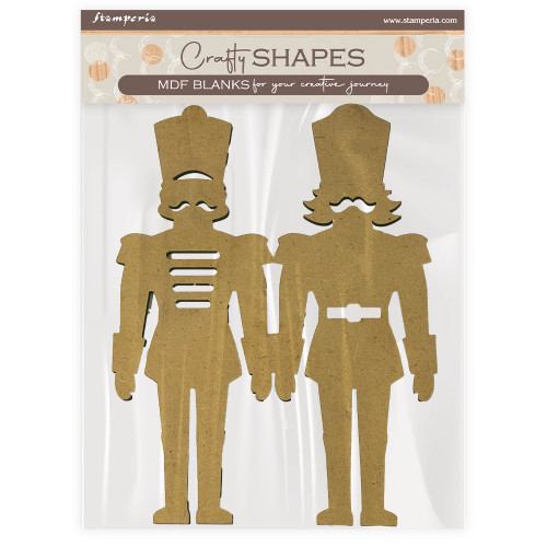 Stamperia Crafty Shapes-Alice In Christmas Soldiers - 5A0032WP-1H4KK - 5993110046424