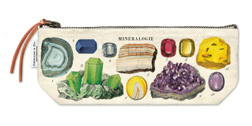 Cavallini Mini Pouch-Mineralogy - 5A0035PJ-1H707 - 9781635446777