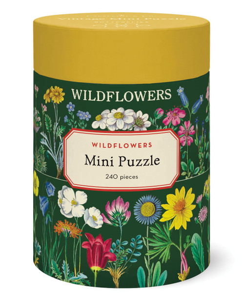 Cavallini 240 Piece Mini Puzzle-Wildflowers - 5A0035PM-1H70K - 9781639474738