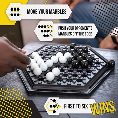 University Games Abalone Strategy Game-2 Players - 5A0031WQ-1H3HS University Games Abalone Strategy Game-2 Players - 5A0031WQ-1H3HS