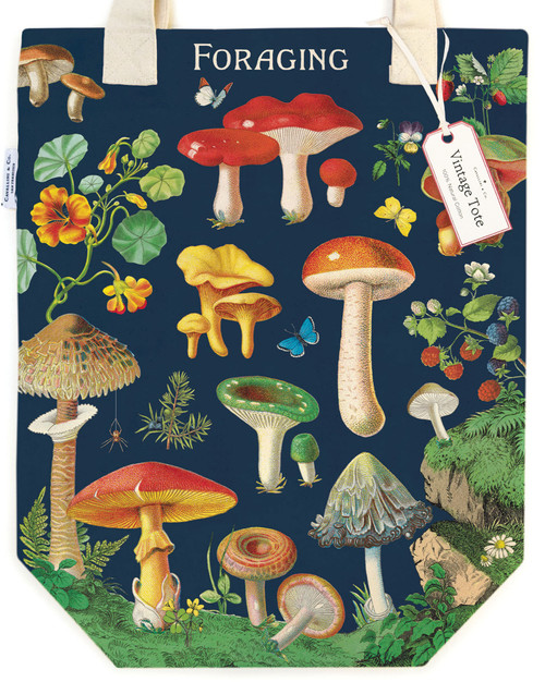 Cavallini Tote Bag-Foraging - 5A0035PN-1H70P