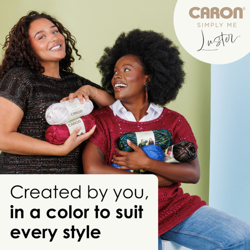 Caron Simply Me Yarn Luster-Electric Blue - 5A002X8S-1GY8N