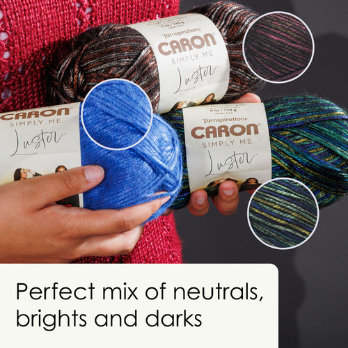 Caron Simply Me Yarn Luster-Electric Blue - 5A002X8S-1GY8N Caron Simply Me Yarn Luster-Electric Blue - 5A002X8S-1GY8N