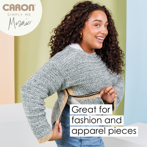 Caron Simply Me Yarn Mosaic-High Tide - 5A002X8T-1GY8Q