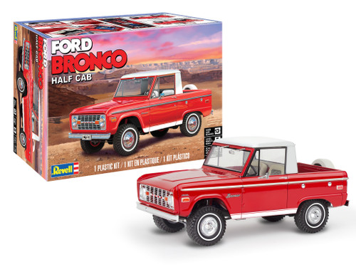Revell Plastic Model Kit-Ford Bronco Half Cab - 5A00359T-1H6N0