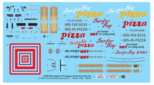 Revell Plastic Model Kit From Stranger Things-VW T3 Pizza Van - 5A00359S-1H6ND Revell Plastic Model Kit From Stranger Things-VW T3 Pizza Van - 5A00359S-1H6ND