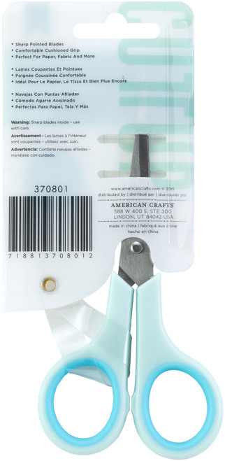 American Crafts CutUp Scissors-Assorted Colors - 5A002QVX-1GS3B