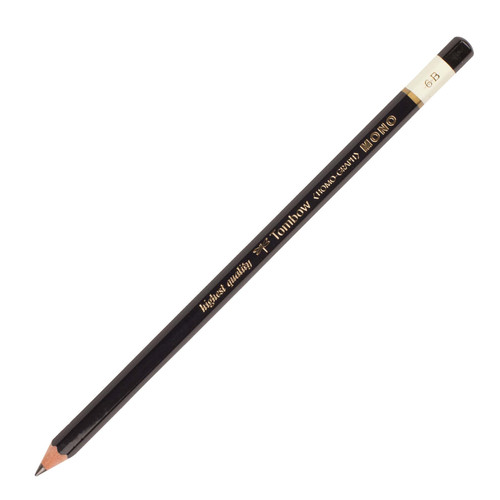 12 Pack - Tombow Mono Drawing Pencil-6B - 5A0036NY-1H84X - 4901991600162